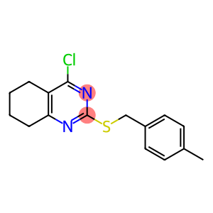 4-chloro-2-{[(4-methylphenyl)methyl]sulfanyl}-5,6,7,8-tetrahydroquinazoline