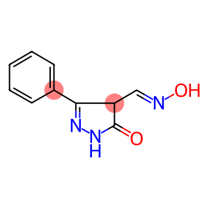 5-OXO-3-PHENYL-4,5-DIHYDRO-1H-PYRAZOLE-4-CARBALDEHYDE OXIME