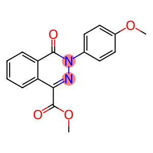 METHYL 3-(4-METHOXYPHENYL)-4-OXO-3,4-DIHYDRO-1-PHTHALAZINECARBOXYLATE