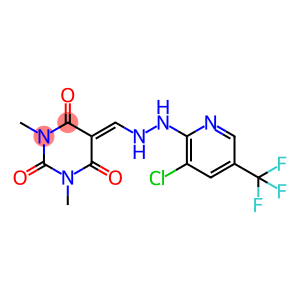 5-({2-[3-Chloro-5-(trifluoromethyl)-2-pyridinyl]hydrazino}methylene)-1,3-dimethyl-2,4,6(1H,3H
