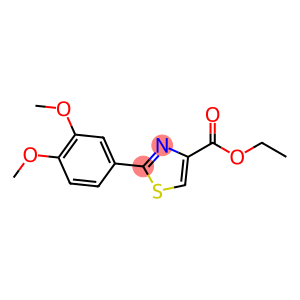 2-(3,4-Dimethoxyphenyl)thiazole-4-carboxylic acid ethyl ester