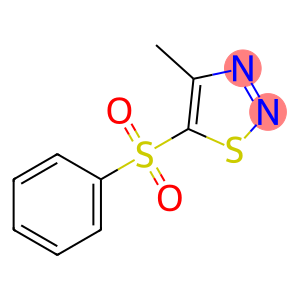 4-METHYL-1,2,3-THIADIAZOL-5-YL PHENYL SULFONE