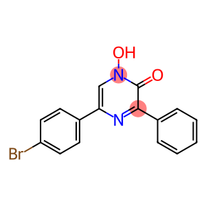 5-(4-BROMOPHENYL)-1-HYDROXY-3-PHENYL-2(1H)-PYRAZINONE