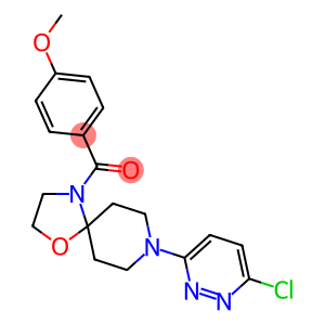 [8-(6-CHLORO-3-PYRIDAZINYL)-1-OXA-4,8-DIAZASPIRO[4.5]DEC-4-YL](4-METHOXYPHENYL)METHANONE