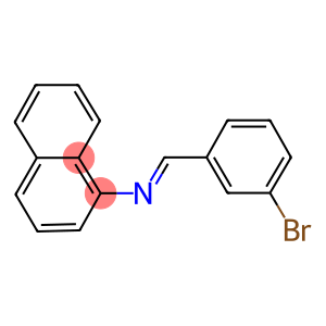 N-(3-bromobenzylidene)-N-(1-naphthyl)amine