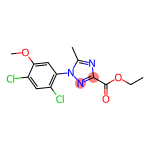 ETHYL 1-(2,4-DICHLORO-5-METHOXYPHENYL)-5-METHYL-1H-1,2,4-TRIAZOLE-3-CARBOXYLATE