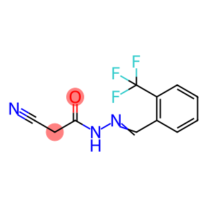 2-CYANO-N'-([2-(TRIFLUOROMETHYL)PHENYL]METHYLENE)ACETOHYDRAZIDE