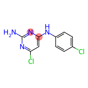 6-chloro-N4-(4-chloro-phenyl)-pyrimidine-2,4-diyldiamine