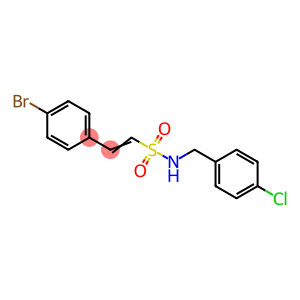 Ethenesulfonamide, 2-(4-bromophenyl)-N-[(4-chlorophenyl)methyl]-
