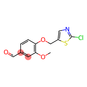 4-[(2-Chloro-1,3-thiazol-5-yl)methoxy]-3-methoxybenzenecarbaldehyde