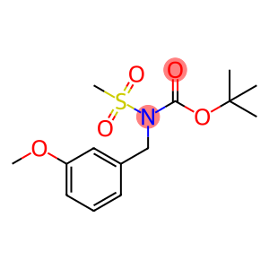 TERT-BUTYL N-(3-METHOXYBENZYL)-N-(METHYLSULFONYL)CARBAMATE