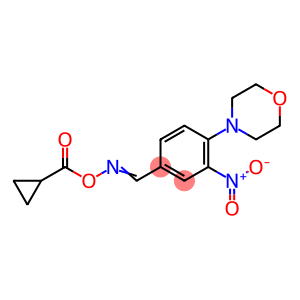 4-[4-(([(CYCLOPROPYLCARBONYL)OXY]IMINO)METHYL)-2-NITROPHENYL]MORPHOLINE