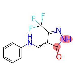 4-(ANILINOMETHYLENE)-5-(TRIFLUOROMETHYL)-2,4-DIHYDRO-3H-PYRAZOL-3-ONE