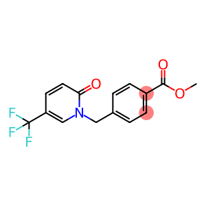 methyl 4-{[2-oxo-5-(trifluoromethyl)-1,2-dihydropyridin-1-yl]methyl}benzoate