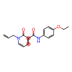 N-(4-ethoxyphenyl)-2-oxo-1-(prop-2-en-1-yl)-1,2-dihydropyridine-3-carboxamide