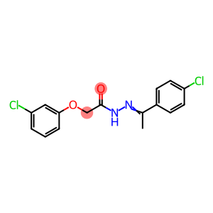 2-(3-chlorophenoxy)-N'-[1-(4-chlorophenyl)ethylidene]acetohydrazide