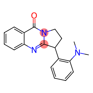 Pyrrolo[2,1-b]quinazolin-9(1H)-one, 3-[2-(dimethylamino)phenyl]-2,3-dihydro- (9CI)