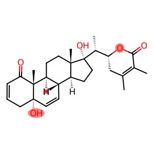 (22R)-5,17,22-Trihydroxy-1-oxo-5α-ergosta-2,6,24-trien-26-oic acid δ-lactone