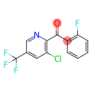 [3-CHLORO-5-(TRIFLUOROMETHYL)-2-PYRIDINYL](2-FLUOROPHENYL)METHANONE