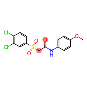 2-[(3,4-DICHLOROPHENYL)SULFONYL]-N-(4-METHOXYPHENYL)ACETAMIDE