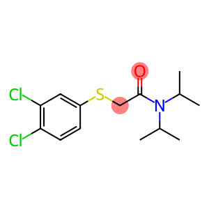Acetamide, 2-[(3,4-dichlorophenyl)thio]-N,N-bis(1-methylethyl)-