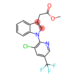 METHYL 2-(1-[3-CHLORO-5-(TRIFLUOROMETHYL)-2-PYRIDINYL]-1H-INDOL-3-YL)ACETATE