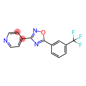 Pyridine, 4-[5-[3-(trifluoromethyl)phenyl]-1,2,4-oxadiazol-3-yl]-