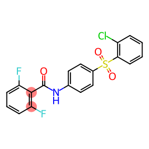 N-[4-(2-chlorobenzenesulfonyl)phenyl]-2,6-difluorobenzamide