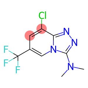 8-CHLORO-N,N-DIMETHYL-6-(TRIFLUOROMETHYL)[1,2,4]TRIAZOLO[4,3-A]PYRIDIN-3-AMINE