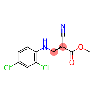 METHYL 2-CYANO-3-(2,4-DICHLOROANILINO)ACRYLATE