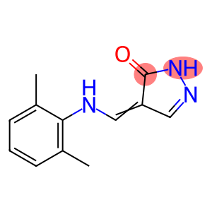 4-{[(2,6-dimethylphenyl)amino]methylidene}-4,5-dihydro-1H-pyrazol-5-one