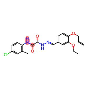 2-{2-[4-(allyloxy)-3-ethoxybenzylidene]hydrazino}-N-(4-chloro-2-methylphenyl)-2-oxoacetamide