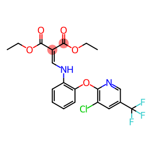 DIETHYL 2-[(2-([3-CHLORO-5-(TRIFLUOROMETHYL)-2-PYRIDINYL]OXY)ANILINO)METHYLENE]MALONATE