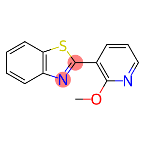 2-(2-METHOXY-3-PYRIDINYL)-1,3-BENZOTHIAZOLE