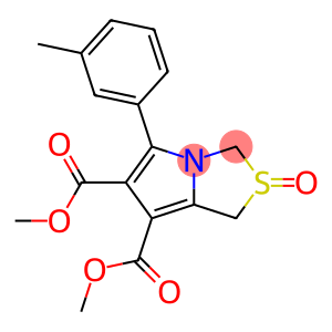 DIMETHYL 5-(3-METHYLPHENYL)-2-OXO-2,3-DIHYDRO-1H-2LAMBDA4-PYRROLO[1,2-C][1,3]THIAZOLE-6,7-DICARBOXYLATE