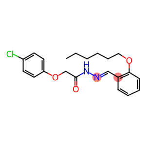 2-(4-chlorophenoxy)-N'-[2-(hexyloxy)benzylidene]acetohydrazide