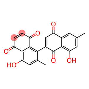 4,8'-Dihydroxy-2,6'-dimethyl-1,2'-binaphthalene-1',4',5,8-tetrone