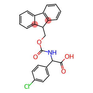 Benzeneacetic acid, 4-chloro-α-[[(9H-fluoren-9-ylmethoxy)carbonyl]amino]-