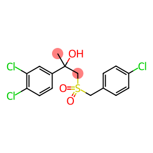 1-[(4-CHLOROBENZYL)SULFONYL]-2-(3,4-DICHLOROPHENYL)-2-PROPANOL