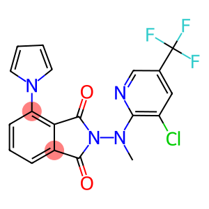 2-{[3-chloro-5-(trifluoromethyl)pyridin-2-yl](methyl)amino}-4-(1H-pyrrol-1-yl)-2,3-dihydro-1H-isoindole-1,3-dione