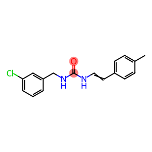 N-(3-CHLOROBENZYL)-N'-(4-METHYLSTYRYL)UREA