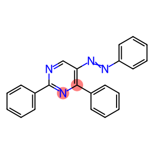 2,4-diphenyl-5-[(Z)-2-phenyldiazen-1-yl]pyrimidine