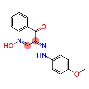 2-[2-(4-METHOXYPHENYL)HYDRAZONO]-3-OXO-3-PHENYLPROPANAL OXIME