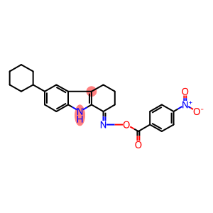 6-cyclohexyl-2,3,4,9-tetrahydro-1H-carbazol-1-one O-{4-nitrobenzoyl}oxime