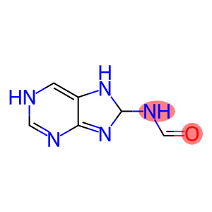 Formamide,  N-(7,8-dihydro-1H-purin-8-yl)-  (9CI)