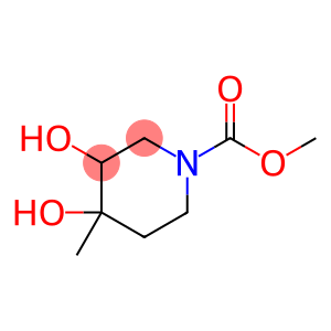 1-Piperidinecarboxylic  acid,  3,4-dihydroxy-4-methyl-,  methyl  ester