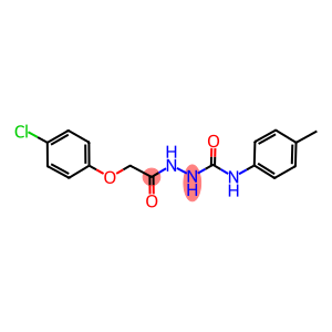 2-[(4-chlorophenoxy)acetyl]-N-(4-methylphenyl)hydrazinecarboxamide