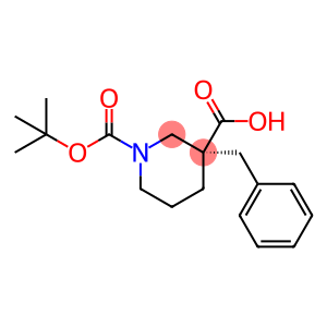 1,3-Piperidinedicarboxylic acid, 3-(phenylmethyl)-, 1-(1,1-dimethylethyl) ester, (3R)-