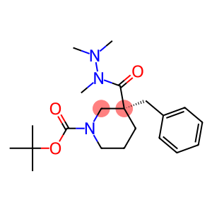 (R)-3-苄基-3-(1,2,2-三甲基肼基羰基)哌啶-1-甲酸叔丁酯