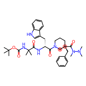 3-Piperidinecarboxylic acid, 1-[(2R)-2-[[2-[[(1,1-diMethylethoxy)carbonyl]aMino]-2-Methyl-1-oxopropyl]aMino]-3-(1H-indol-3-yl)-1-oxopropyl]-3-(phenylM